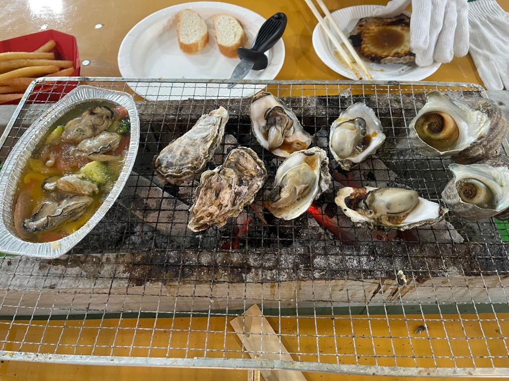 冬の醍醐味、牡蠣小屋へ🦪