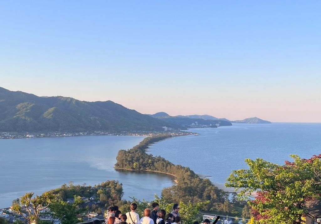 自然に触れて